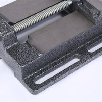 American Flat Jaw Vise Heavy Duty Simple Vise for Bench Drill Milling Machine Mini Flat Jaw Vise