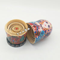 Ten-Layer Russian Style Wooden Matryoshka Doll Set for Children