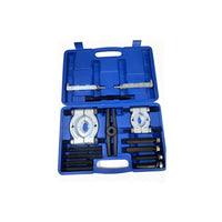 14-Piece Dual Disc Puller Set for Bearing Removal, Metal, Hardware