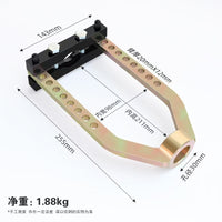Automotive Axle CV Joint Puller Tool, Heat-Treated, Universal Disassembly Tool