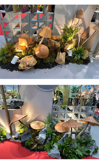PU Foam Artificial Rock Decoration for Film Set, Wall Hanging, Landscape