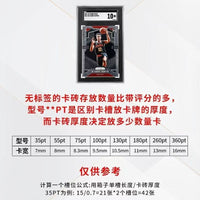 Sports Card Storage Box for Pokemon PTCG Card Slabs, Yu-Gi-Oh Cards, PSA Graded Cards, Organizer Box, Phone Storage