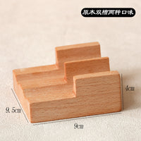 Solid Wood Japanese Sushi Tray with Taco and Sashimi Holder