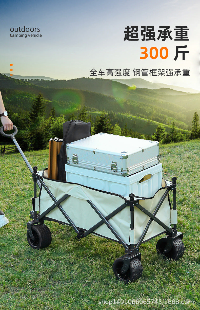 2023 Outdoor Camping Cart Folding Wagon with Table