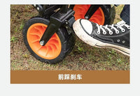 Outdoor Camping Cart Foldable Lightweight Portable Fishing Cart Camping Trolley