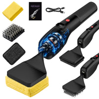 Electric BBQ Cleaning Brush with Stainless Steel Roller