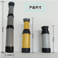 Children's Educational Toy Outdoor Exploration Monocular Telescope with Zoom