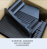 Adjustable Plastic Tire Display Stand for Promotional Use