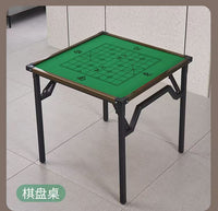 Folding Multi-Game Table for Cards, Mahjong, Chess, and Dining