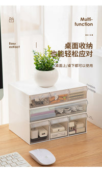 Under-Desk Drawer Storage Box, Adhesive, No Drilling, for Office and Dorm