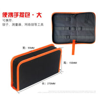 Multi-Functional Heavy-Duty Tool Bag for Electricians and Plumbers