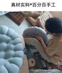 Cute Cookie Cushion, Thick Plush, Office Chair, Floor Cushion, Tatami, Classroom