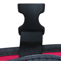 Garden Protective Leg Guards for Brush Cutter and Chainsaw Use, EVA and Polyethylene, Black or Red