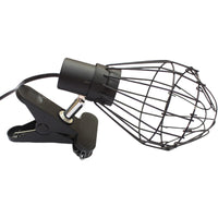 Pet Heat Lamp, Parrot Heating Lamp, Reptile Ceramic Bulb with Anti-Scald Cover, No Light, US Plug