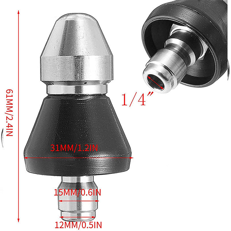 1-4 Inch Pointed