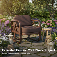 Nordic design 4-Piece Metal Frame Conversation Set Modern Design Patio Seating Minimalist Aesthetic exteriordoor Furnishing Weather-Resistant for Families, Homeowners, Adults, Balcony, Sunroom, Garden, rearyard