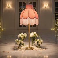 Pink Fringe Lampshade Decorative Cover French Design Lampshade