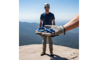 8-Shaped Descender 35 kN Strength Rappel Belay Device Smooth Rope Action Climbing Gear for Rappelling, Mountaineering