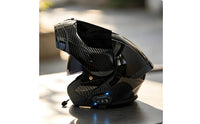 With | Built-in, Full Face, for long-distance