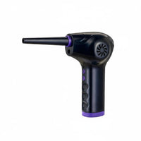 Multiple Nozzles Cordless Air Duster Multi-Nozzle Wireless Dust Cleaner Strong Wind Rechargeable Dust Blower Lightweight for Hair Cutting