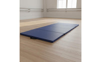 Foldable Design 4-Panel Tumbling Mat Non-Slip Surface Folding Gymnastics Mat Wear-Resistant Portable Exercise Pad Shock Absorbent for Home, Gym
