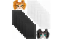 20 Pieces PVC Mesh Sheet Thin Perforated Plastic Sheet Long-Lasting
