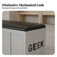 utilitarian aesthetic Long Table and Bench Set Creative Design business-grade Furniture sturdyDuty Booth Seating long-lasting Construction for Cafe Owners, Cafes, Restaurants, Lounge Areas, Dining Room