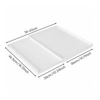 Pull-out Countertop Shelf Space Saving Retractable Counter Shelf Heavy Duty
