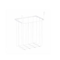 Wire Basket with Hook Compact Basket with Hook Space-Saving for Entryway, Office