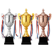Custom Metal Trophy Basketball Football Medal Engraving 6 Pieces Minimum Order Logo Sports Trophy Customization