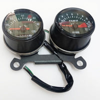 Motorcycle Speedometer Odometer Tachometer Universal Gauge