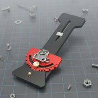Track Saw Angle Fence Aluminum Alloy Carpentry Tool CNC Machined for Woodworkers