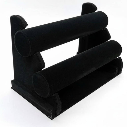 Headband Storage Rack Easy Assembly Crossbar Bracelet Holder Sturdy Base
