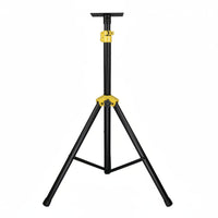 6 Pieces Sturdy Steel Tripod Speaker Stand Foldable Adjustable Speaker Stand High Weight Capacity Audio Gear for Stage, Karaoke