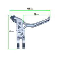 CNC Hollow Brake Lever Universal Compatibility Biking Accessory Easy to Install Transport Gear for Town Commuting