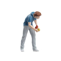 Worker Figurine Realistic Diorama Figure Detailed for Dioramas, Hobbyists