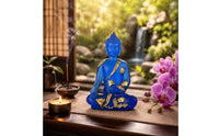 Seated Buddha Statue Asian Design Seated Buddha Figurine Zen Atmosphere