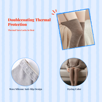 Leg Warmer High Tube Gym Support Crashproof Gray