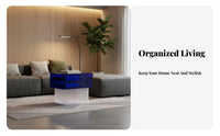 Floating Acrylic Drawer Space-Saving Floating Cubby Shelf Minimalist aesthetic