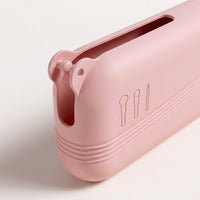 Travel Makeup Brush Holder Cosmetic Organizer Bag for Women Lightweight Storage, Professional Dustproof Pouch