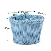 PP Woven Bike Basket Lightweight Vehicle Accessory Sturdy for Adults
