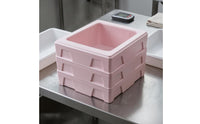 5 Pieces Expanded Polypropylene Insulated Box Molded Structure Rectangular Insulated Box Thermal Chill Carton Recessed Side