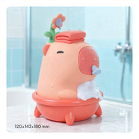 Cartoon Capybara Soap Dispenser Waterproof Automatic Foam Dispenser Adjustable