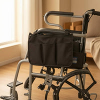 Side Organizer Bag Sturdy Armrest Pouch Heavy-Duty Armrest Bag for Elderly, Outings