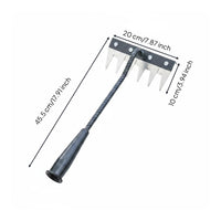 Vegetation Rake Blade Tool Detachable Design Garden Cultivator for Farm