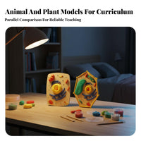 Hands-on Learning DIY Cell Model Kit STEM Toy Creature and Plant Cell Model Promotes Creativity for Students, Teens, Classroom