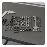 1/18 Scale RC Car Parts Kit RC Car Upgrade Parts Set High Performance Aluminum Upgrade Set for Outdoor Adventure