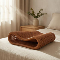 Hollow Neck Pillow Handmade Woven Neck Pillow Summer Use
