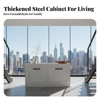 Modern Shoe Storage Unit Engineered Steel Shoe Rack Space-saving Tip-out Drawers Large Capacity Cabinet Suitable for Apartment Dwellers Homeowners Entryway Small Areas