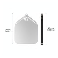 Perforated Pizza Peel Oven Aluminum Pizza paddleResistant Kitchen Tool for Oven-Cooking
